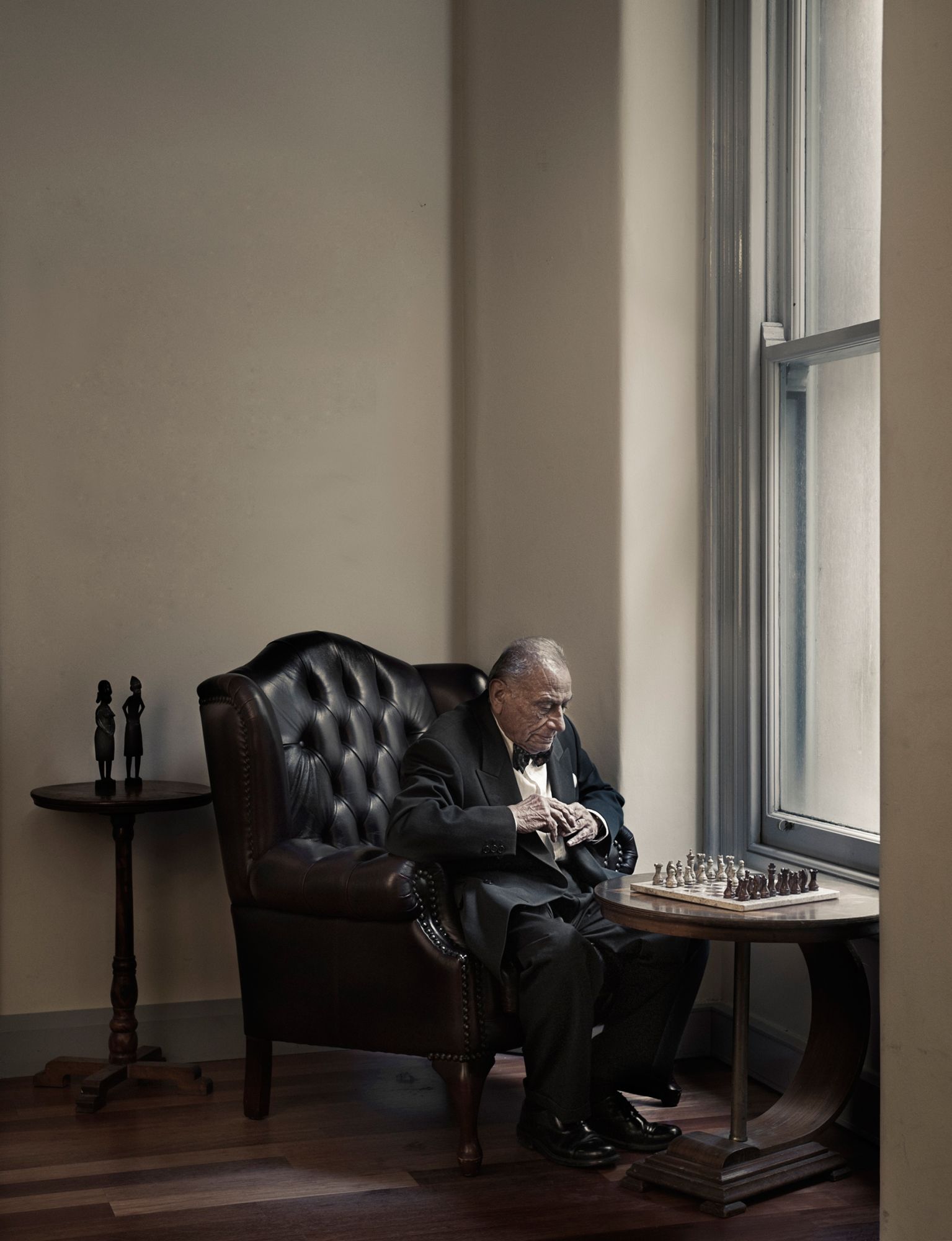 The Chess Player, 2011 by Andrew Campbell