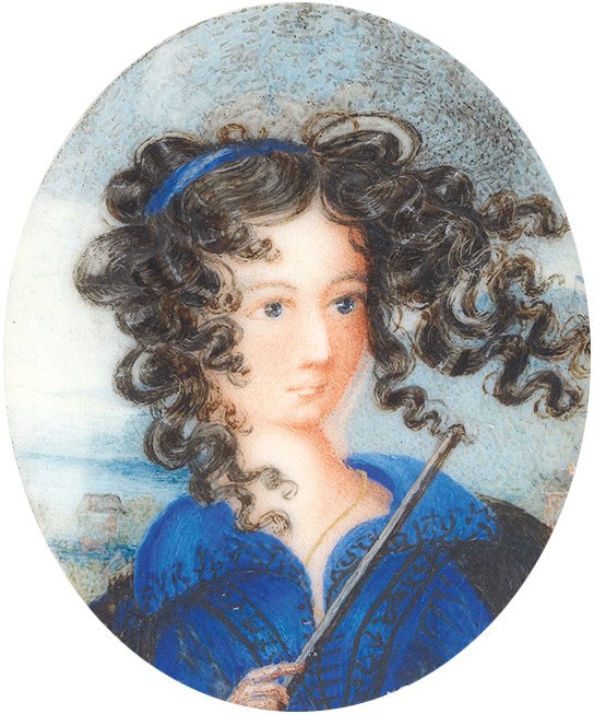Self portrait as Ophelia, 1830s