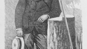 Ned Kelly the Bushranger (from The Australasian Sketcher, 7 August 1880)