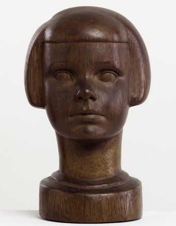 Portrait head. Enid, 1937-38 by Margel Hinder (1906-1995)