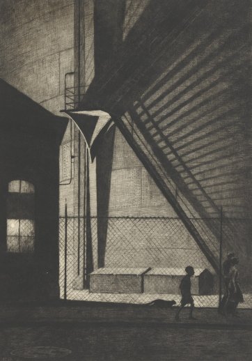 Shadow magic, 1939 by Martin Lewis