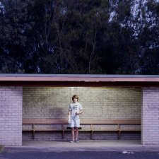 At the bus stop, 2011 by Brenton McGeachie