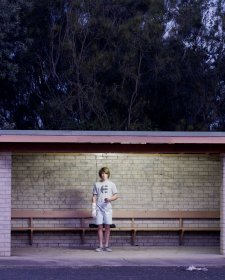 At the bus stop, 2011 by Brenton McGeachie