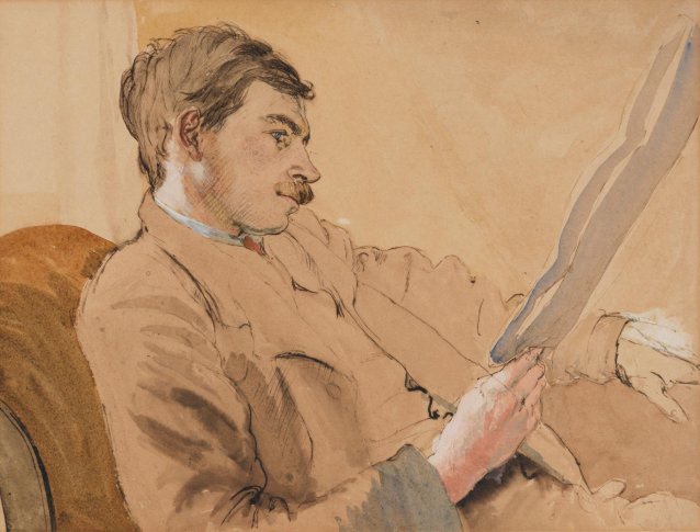 John Maynard Keynes, Baron Keynes, c. 1908 Gwendolen (Gwen) Raverat