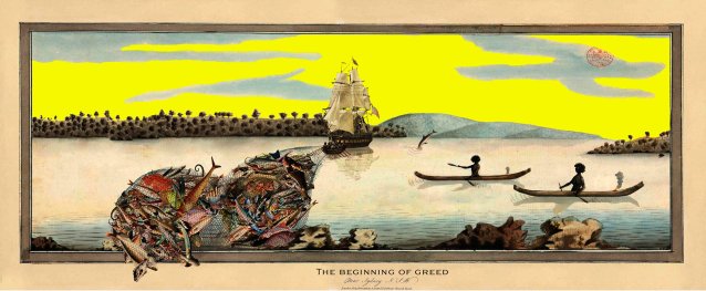 The beginning of greed, 2023 Joan Ross