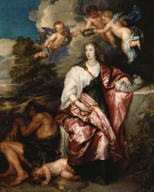 Venetia, Lady Digby, circa 1633-1634 by Sir Anthony van Dyck