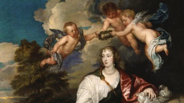 Venetia, Lady Digby, circa 1633-1634 by Sir Anthony van Dyck