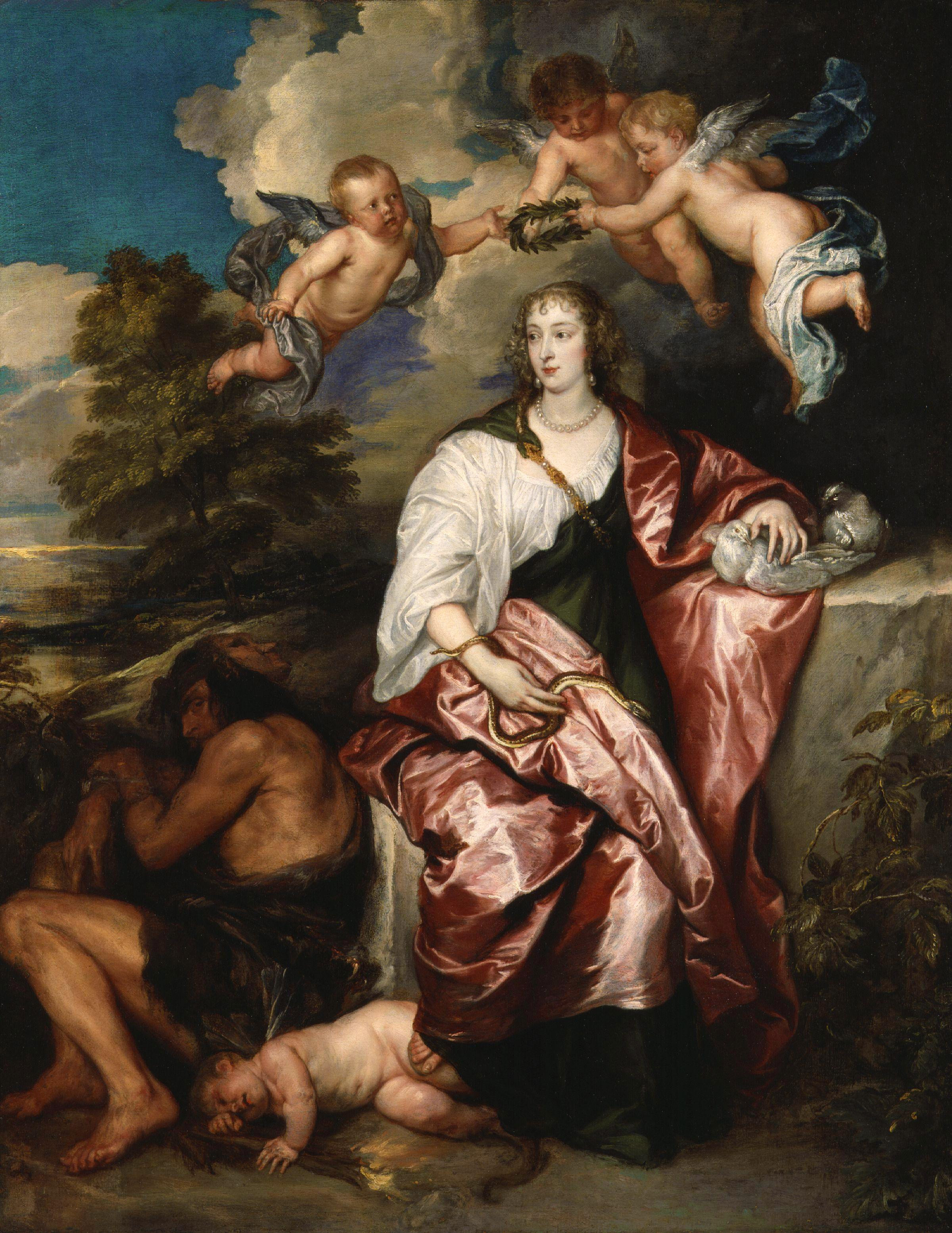 Venetia, Lady Digby, circa 1633-1634 by Sir Anthony van Dyck