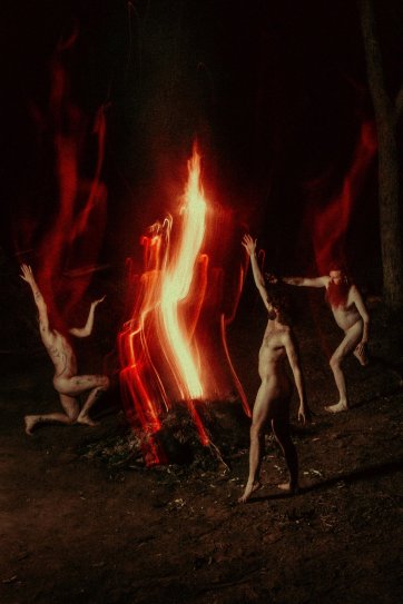 FAGGOT MAGIC BONFIRE, 2024 Jeff Andersen Jnr.