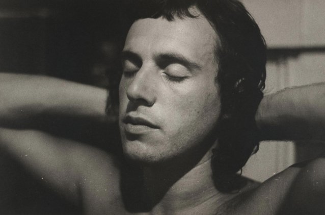 Man with eyes closed, c. 1976