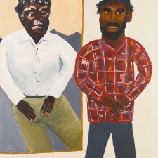 Albert and Vincent, 2014 Vincent Namatjira OAM