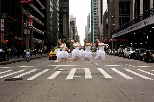 Brooke Lockett, Heidi Martin, Karen Nanasca and Halaina Hills, NYC, 2012