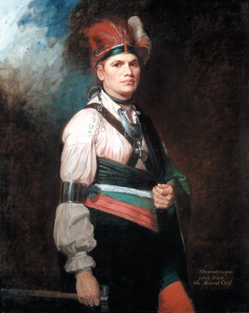Joseph Brant (Thayendanegea), 1776