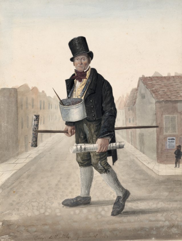 Cary, Billsticker, Great Yarmouth, 1823