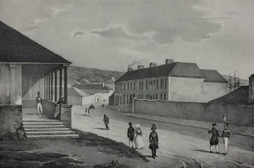 Vue de George’s Street à Sydney, 1833 by Alexis Nicholas Nöel after Louis Auguste de Sainson Vue de George’s Street à Sydney, 1833 by Alexis Nicholas Nöel after Louis Auguste de Sainson
