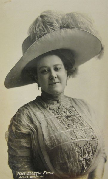 Florrie Forde by an unknown artist Florrie Forde by an unknown artist