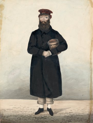 James Guidney, ‘Jemmy the Rock Man’, Birmingham, c.1830 by John Dempsey