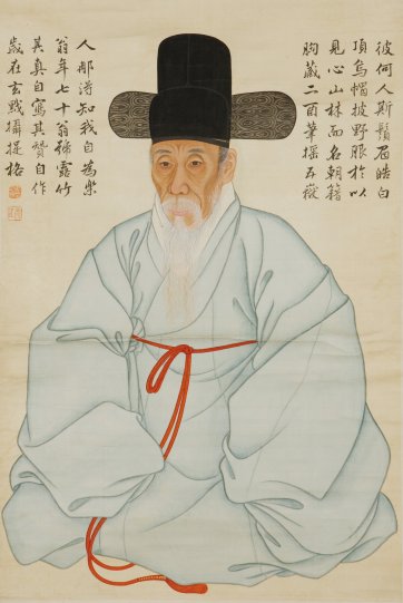 Self-Portrait, 1782 by Kang Sehwang