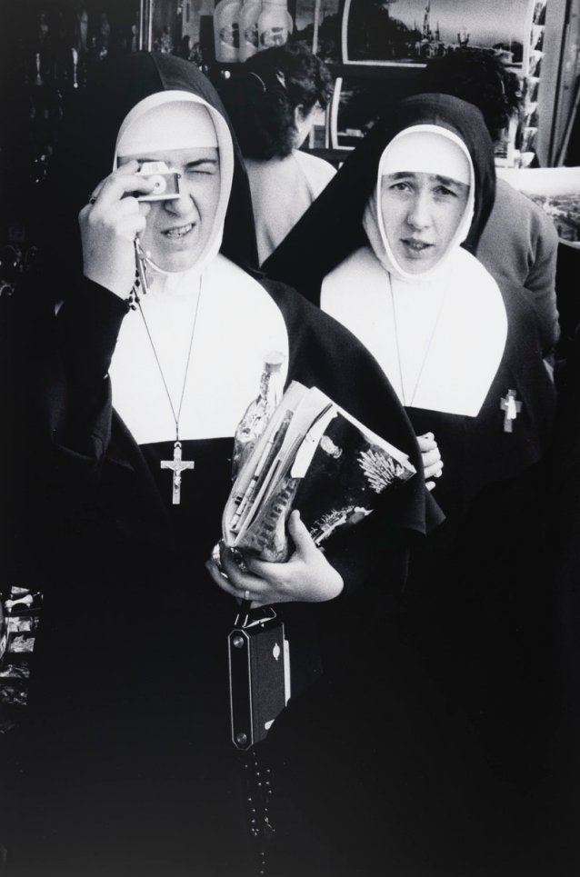 Nuns at Lourdes Centenary, France