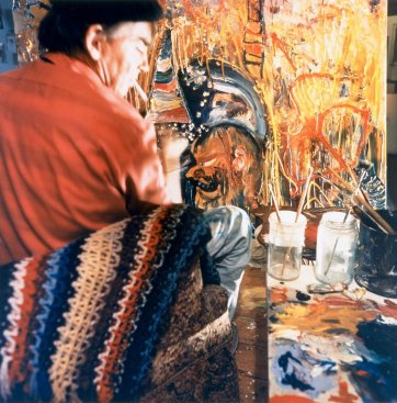 John Perceval painting 'Veronica and the Conspirators'