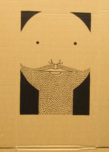 Strait Face, 2009 by Luke Chriswell