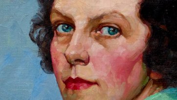 Tempe Manning Self-portrait 1939, Art Gallery of New South Wales, purchased with funds provided by the Art Gallery Society of NSW 2021 © Estate of Tempe Manning 