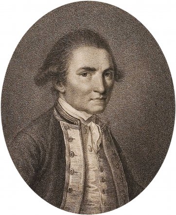 Captain James Cook, engraving after John Webber