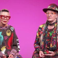 Jenny Kee and Linda Jackson