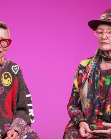 Jenny Kee and Linda Jackson