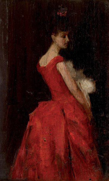 La Favorita, c.1889 by Tom Roberts (1856–1931)
