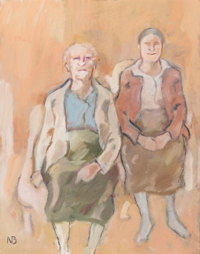 Double Portrait: Vida and Marie Breckenridge (study)