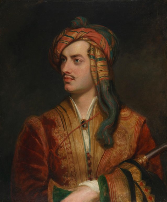 Lord Byron, circa 1835