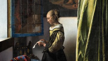 Girl Reading a Letter at an Open Window, 1657–58 Johannes Vermeer