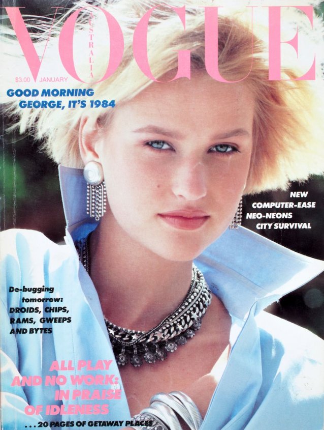 Vogue Australia 1984 January