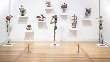 Yarrenyty Arltere Artists installation