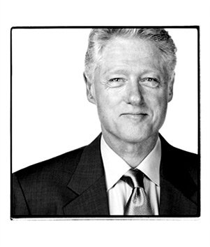 Bill Clinton by Karin Catt