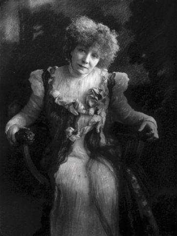 Sarah Bernhardt, 1910 by Walter Barnett