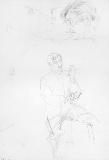 Roy Grounds, 1960-61 by Louis Kahan Roy Grounds, 1960-61 by Louis Kahan
