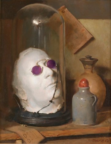 The Mask of Barry Humphries, c. 1972 by William Dargie The Mask of Barry Humphries, c. 1972 by William Dargie