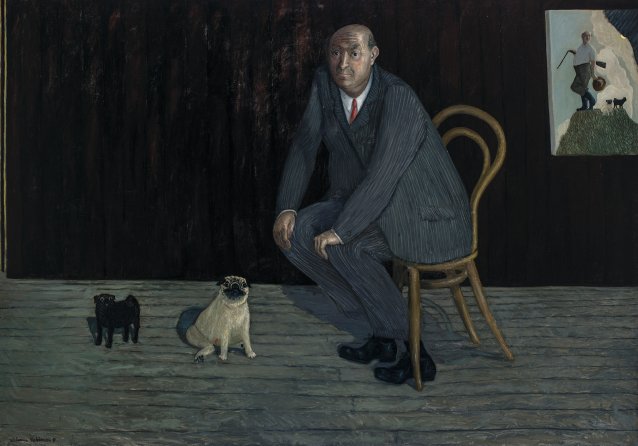 Self portrait for town and country, 1991 by William Robinson
QUT Art Collection
Donated through the Australian Government’s Cultural Gifts Program by William Robinson, 2011