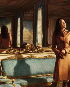 Portrait of HRH Crown Princess Mary, 2006 by Ralph Heimans