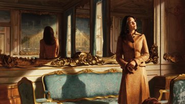 Portrait of HRH Crown Princess Mary, 2006 by Ralph Heimans