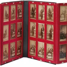 Portfolio of 54 portraits compiled by Queen Victoria, 1859–1861 by John Jabez Edwin Mayall, Camille Silvy, Frances Day and William Bambridge