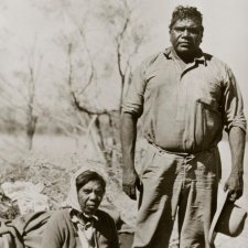 Albert and his wife Rubina, Macdonnell Ranges