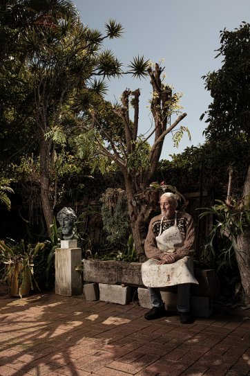 The artist Marc Clark, 2019 Russell Shakespeare