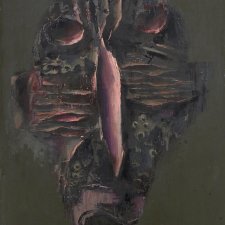Cratered head, (1958) Albert Tucker