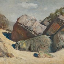 Portrait of some rocks, 1948 Lloyd Rees AC CMG