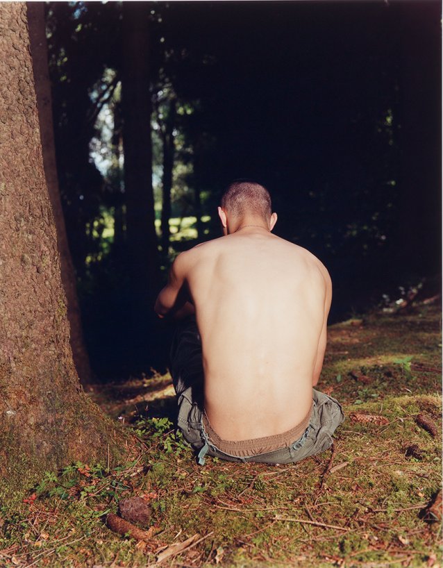 Matti, Back (There I was...), Ellwangen 2001 by Collier Schorr