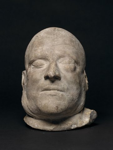 Death mask of Daniel Morgan