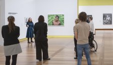 Floor talk in the National Photographic Portrait Prize 2024 exhibition